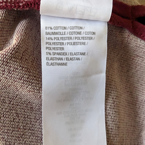 Dream Jeannes By Quacker Factory Wms Large Embellished Button Up Shacket Wine - Picture 8 of 11